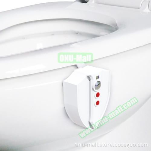 UV Disinfection LED Toilet Night Light with 8 Light Colors
